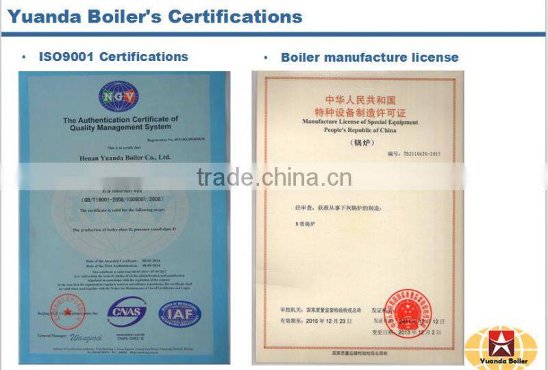 price and specification of 10ton 10tph 10,000kg diesel oil fired steam boiler