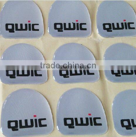 Clear round epoxy resin stickers poly dome sticker made in China dome gel sticker