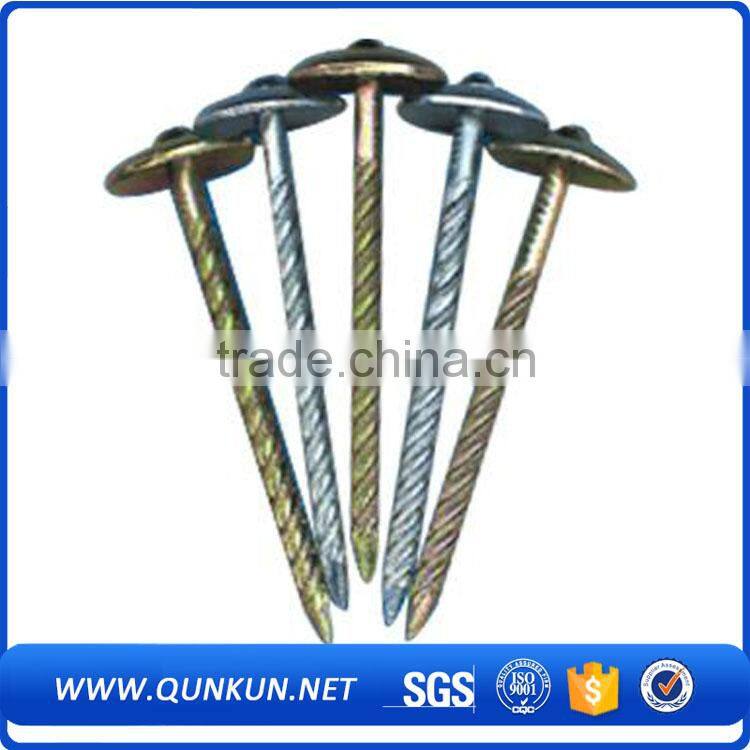 umbrella galvanized twist shank roofing nails