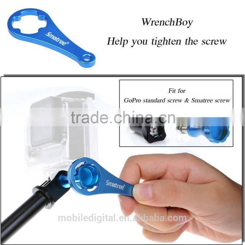 Smatree SmaPole S1 Monopod All-aluminum alloy 16"-40" GoPro Handheld Pole For Gopro