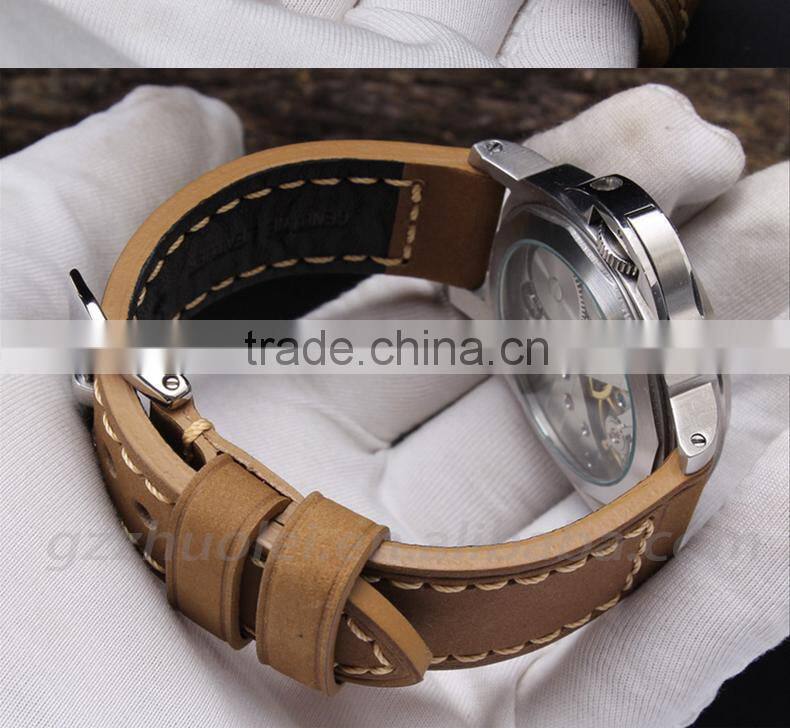 newest bracelet cool handmade leather watch band fashion belt 20|22|24|26mm Wholesale 3PCS