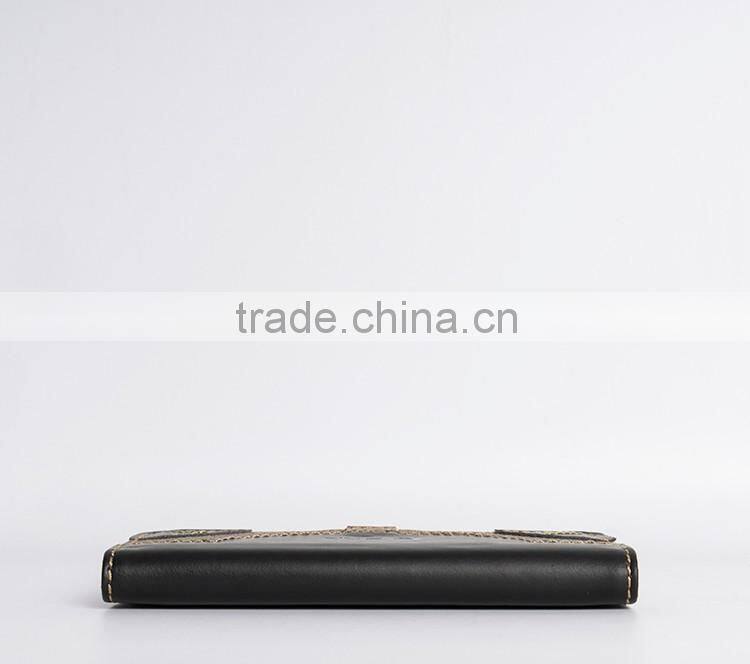 Flip pc+leather case money clip wallet cases for iphone6 6s