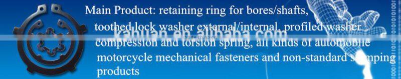 GB895.1 Round wire snap rings for housing bores Q438