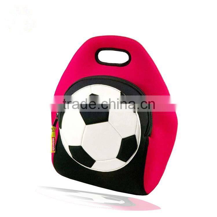 Cute animal shaped funny children insulated neoprene lunch bag