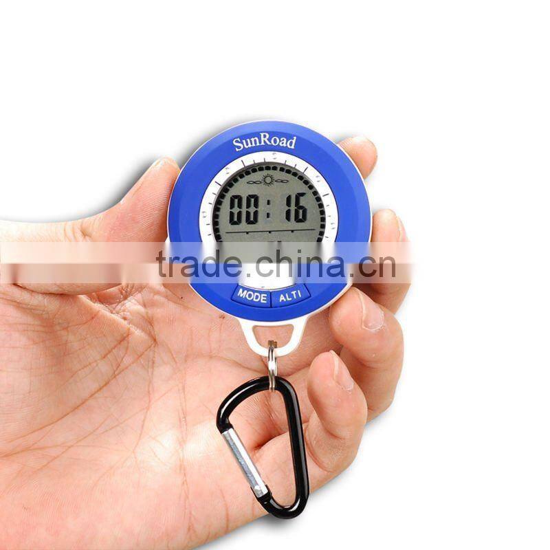 Barometer 8 in 1 Thermometer -699~8991m Altitude LCD Digital Compass Altimeter