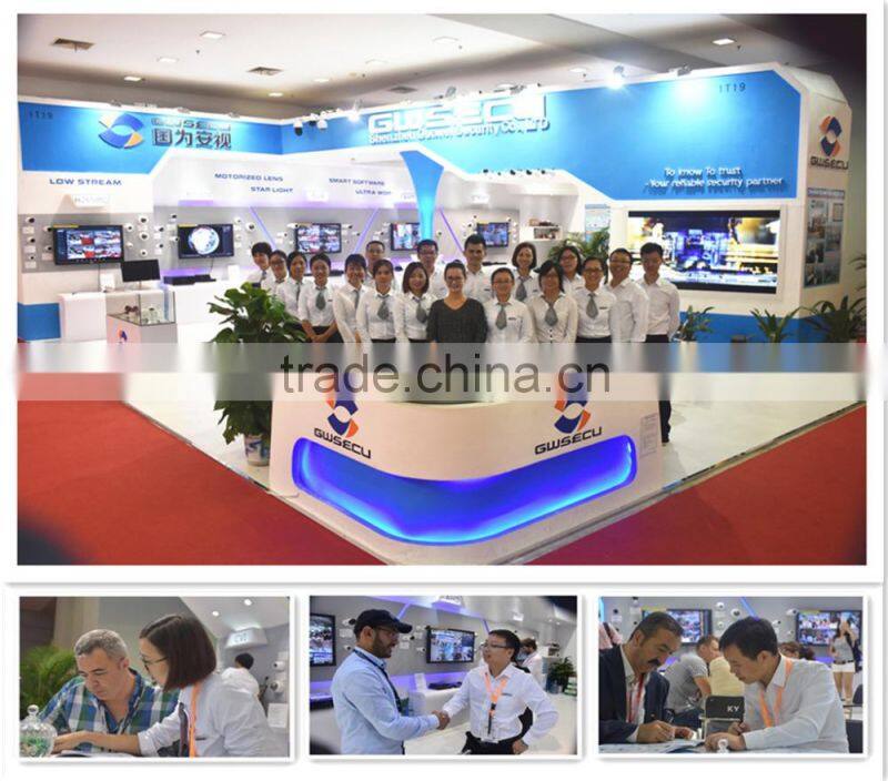 GWSECU Sony178 5.0MP h.265 ip camera ture WDR 120DB poe Super Low Lux super clear image Black glass color image in alltime