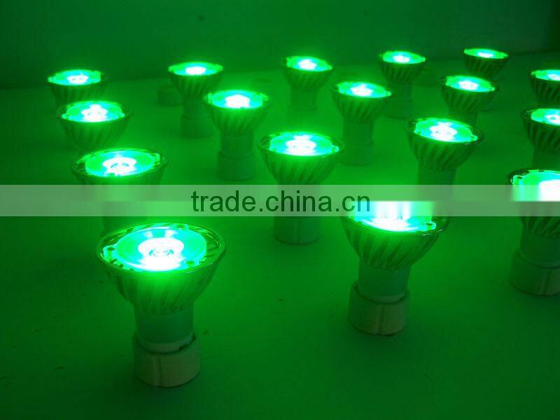 Epistar E27 Green LED Spotlight 3*1W