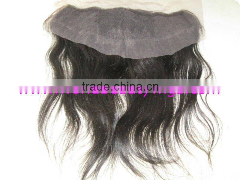 in stock indian remy hair natural color natural wave 13*4 lace frontals
