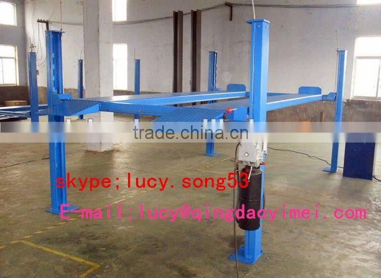 Four post residential car stackers