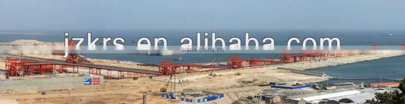 2015 newest china's CREATION steep high inclined angle conveyor used in mining,industry,cement