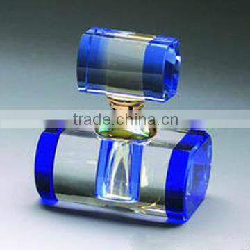 Blue Nice Design High Quality Crystal Perfume Bottle