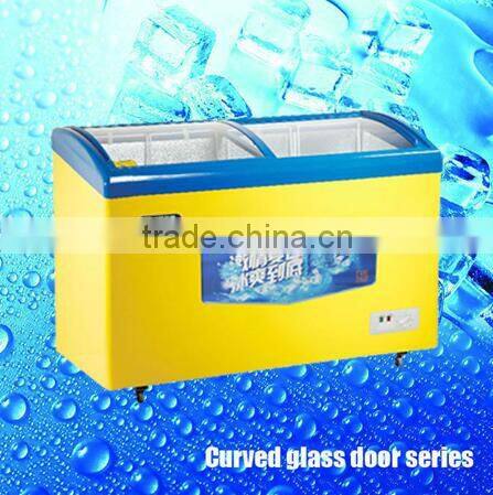SD-268Y ice cream open top refrigerator cold drink freezer