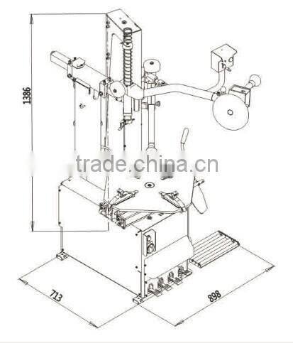 China Automatic Tyre Changer/Tyre Changer Machine/Tyre Changer Prices