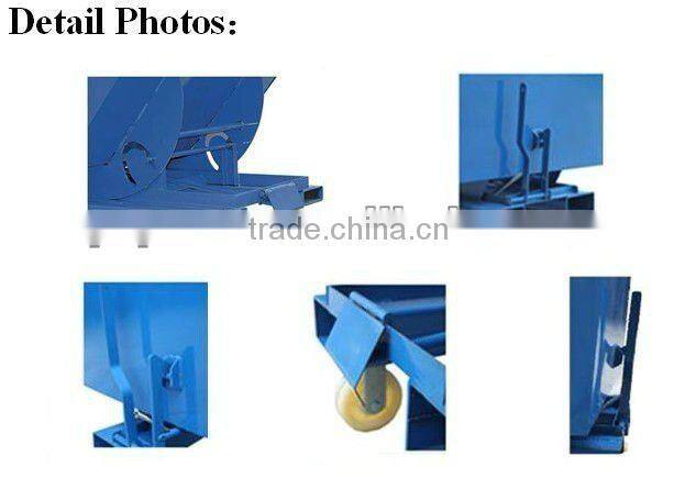 D Series Fork Mounted Rubbish Bin