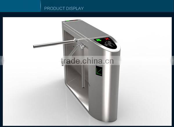 automatic tripod barrier rfid control system for subway pedestrian access