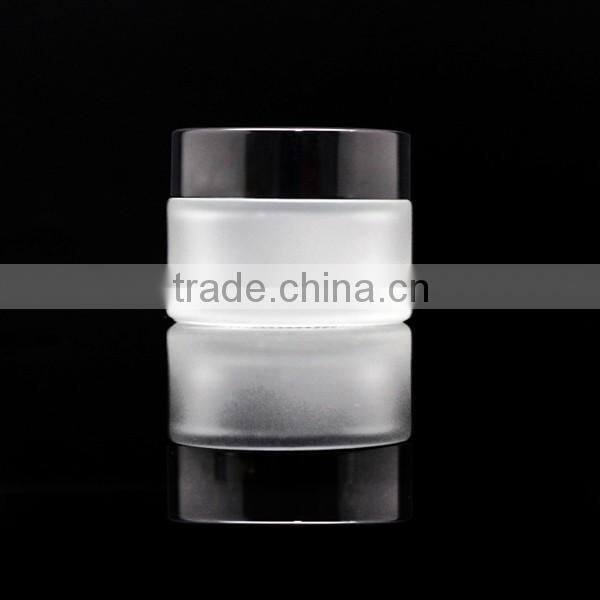 20.30.50g cosmetic bottle glass empty jar for face cream cosmetic glass jar amber clear jars