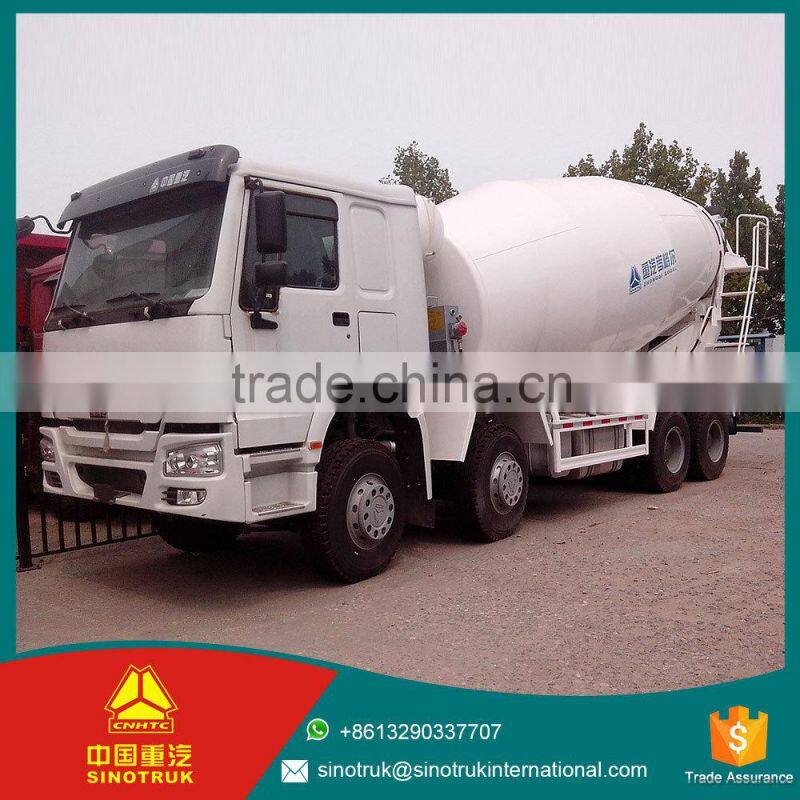 8X4 concrete mixer truck/371HP 1 year warranty concrete mixer truck hydraulic pump