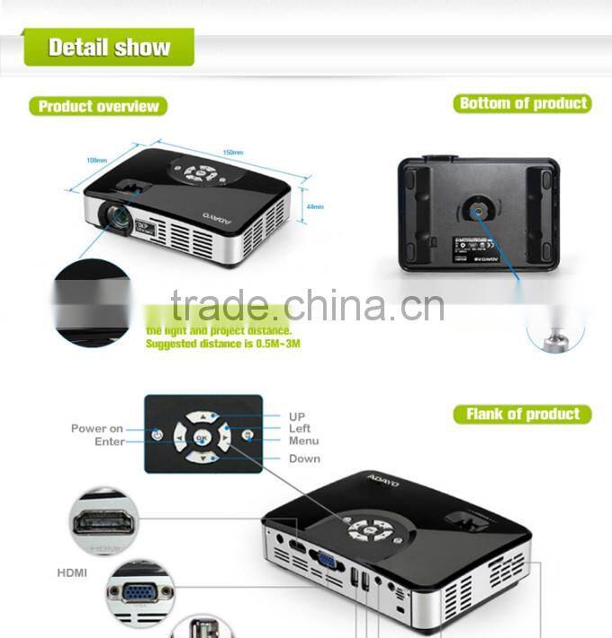 WIFI mini portable HD projector (SMP7047)