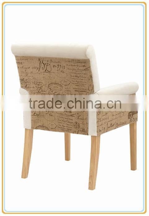 modern popular person white arm chair