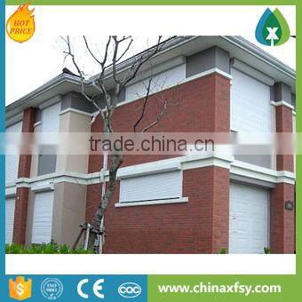 Insulated aluminum rolling shutter window