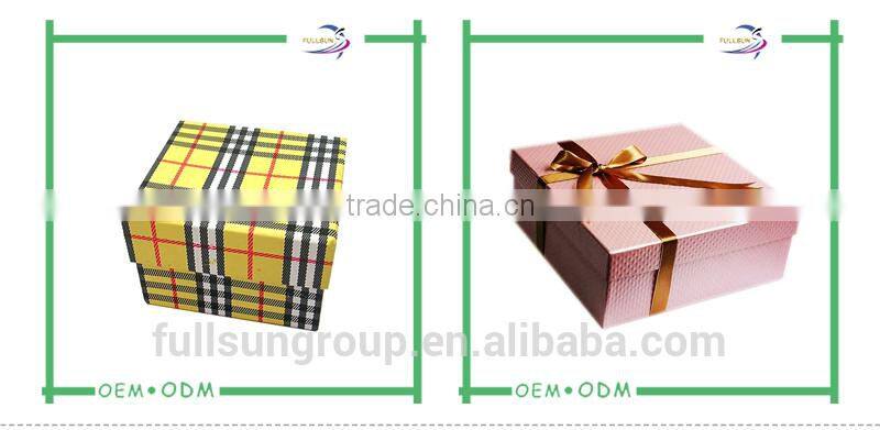 2016 customized various color heart shaped cardboard candy chocolate box with ribbon