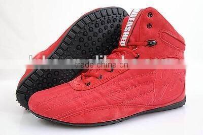 Hight top men gym shoes