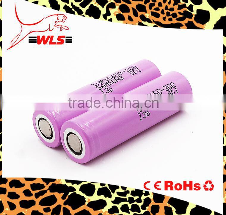 2015 Newest Samsung 30Q battery INR18650 30Q battery Samsung 30Q Samsung battery