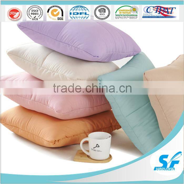 foldable cotton polyester cushion insert/blanket cushion for travel airplane