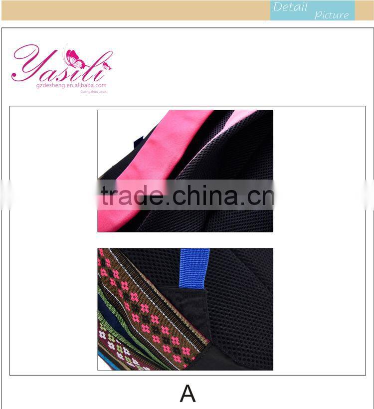 2014 multiple color bright colored backpacks, hiking outdoor laptop backpack in Guangzhou