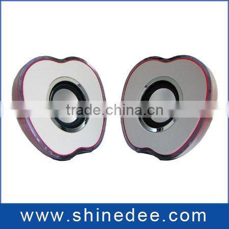 multimedia computer speaker,small sound box/usb port