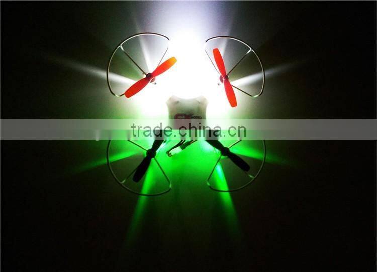 Best gift 2.4GHz 4ch 6 Axis Gyro a key roll hand throwing rc quadcopter drone toys with camera for choice