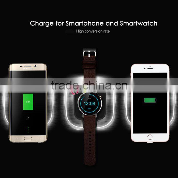 Waterproof Qi Standard Wireless Charger Adapter White