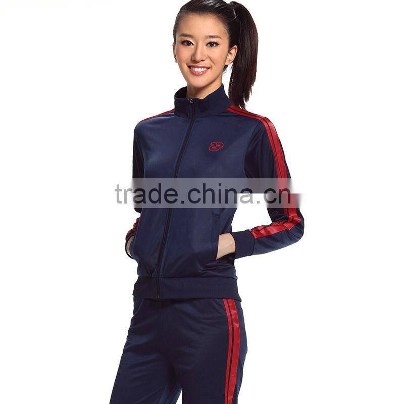 2013 Polyester bright tricott fabric for sports wear