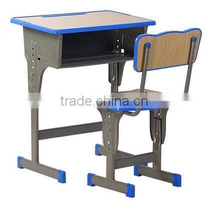 School desk and chair with Square tube school furniture HXZY062