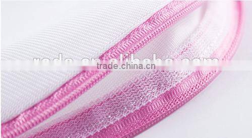 YIWU RODA 100% polyester white bra washing bag