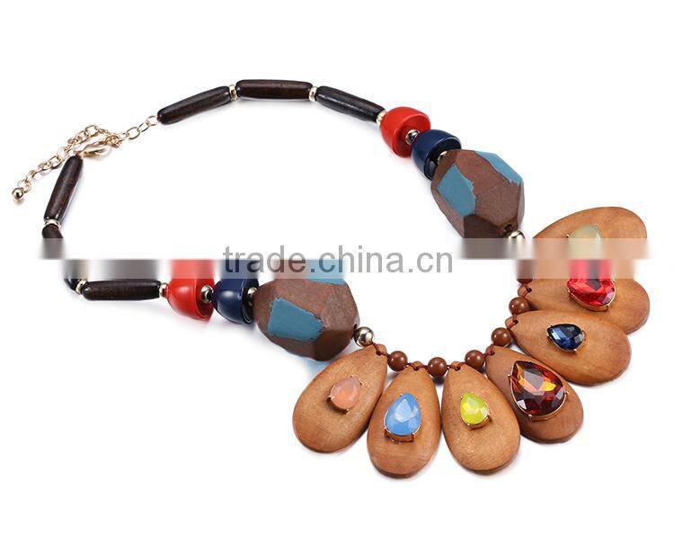 2015 latest wooden necklace designs, multicolor necklace, necklace for men and women