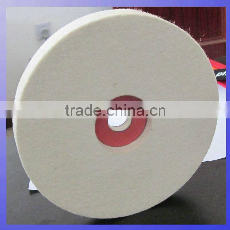 diamter 100mm wool felt polishing disc