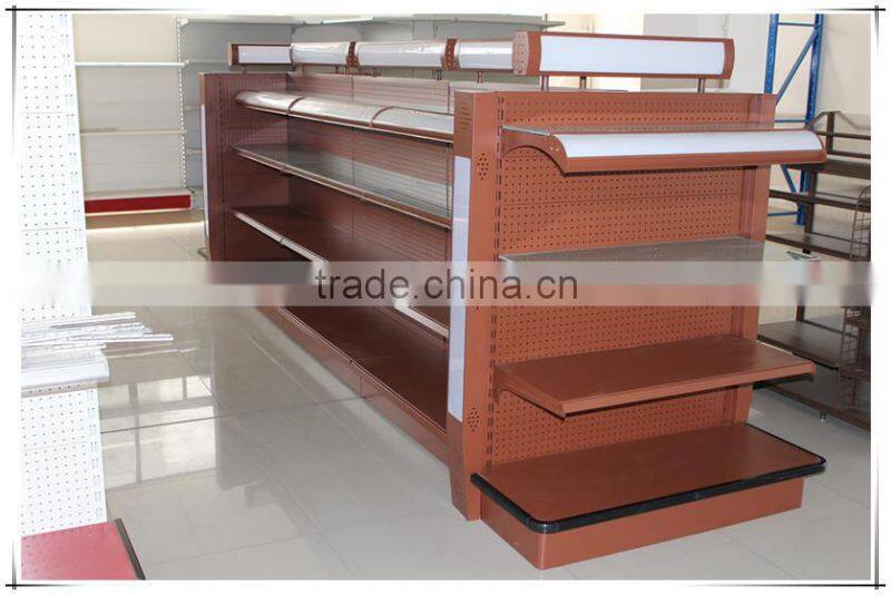 Hot sale plain supermarket shelf for cosmetic