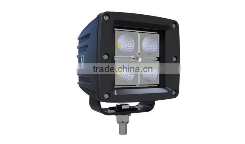12W portable LED work light IP68 Automotive led driving light