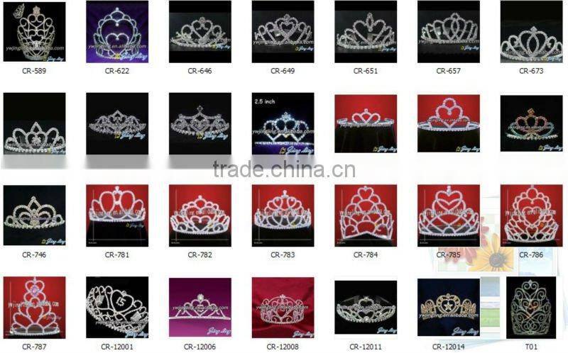 cute bear family tiara with butterfly sweet candy crown set