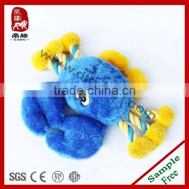 Plush crab for dog,Stuffed crab for dog