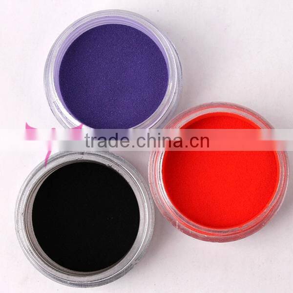 Fashion 12 colors nail art acrylic powder set