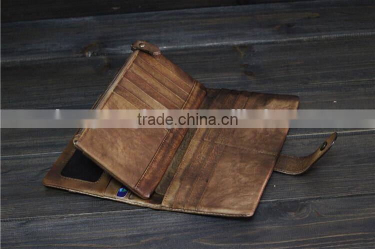Fashional Cow Leather Wallet,Multi Card Wallet With Full Grain Leather