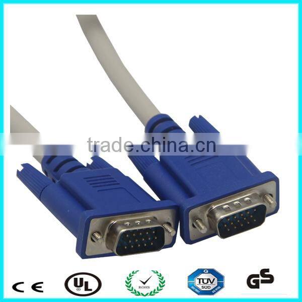 Factory supply good quality vga cable with ferrite bead