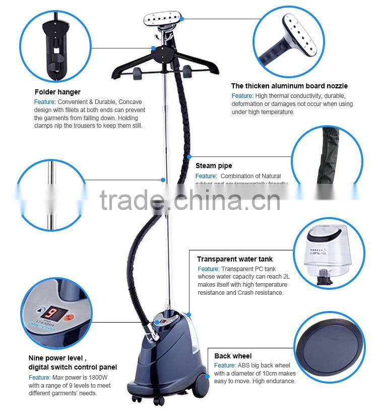 LT-8/GB809 Royal bule Automatic popular best vertical clothes steam iron