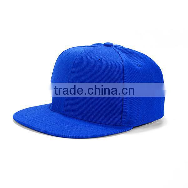 Plain Flat Snapback Hats No Logo