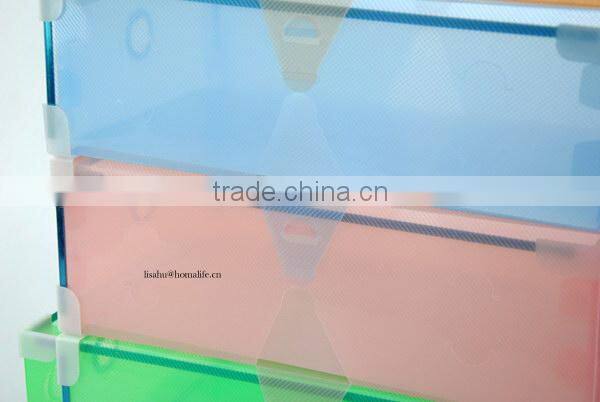 Custom plastic crate with clear top