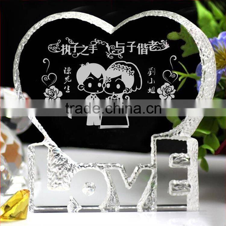 2016 Fashion Wedding Crystal Gift