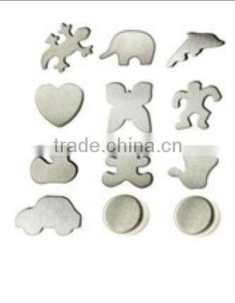 stainless steel fridge magnet