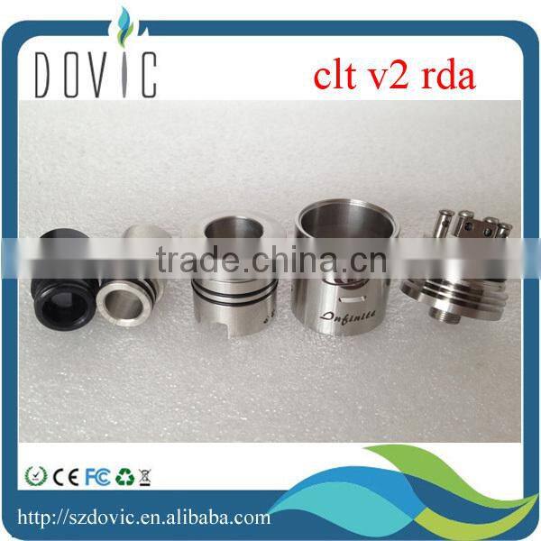 Infinite 2014 hottest original products rebuildable dripping atomizer clt v3 clt v2 rda